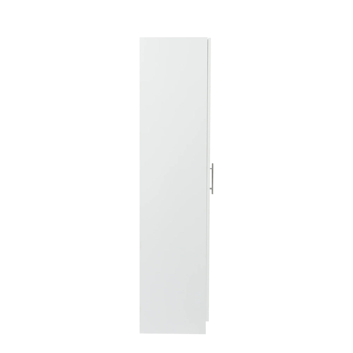White 2 Door 3 Partition Wardrobe Cabinet Y253