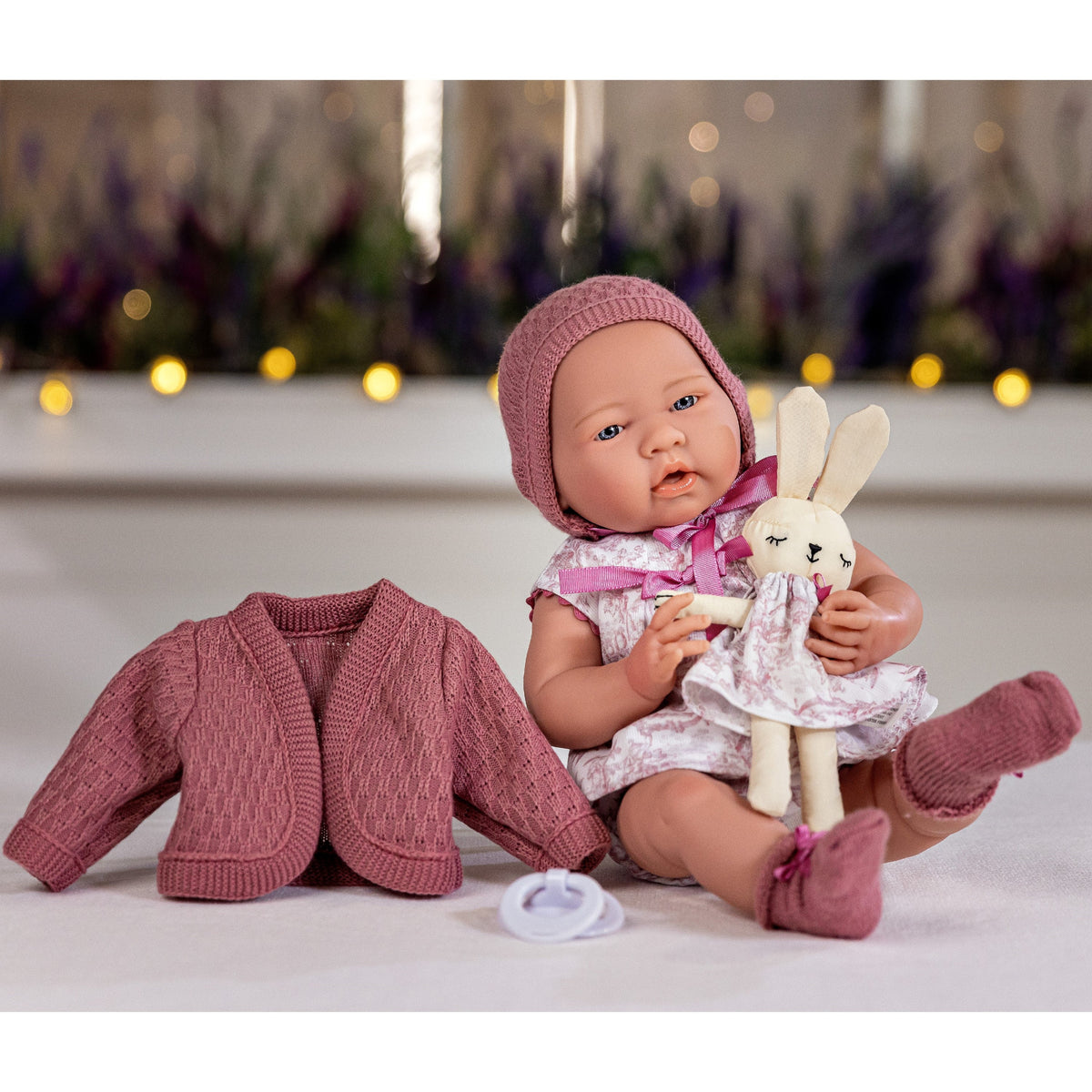 15 in. All-Vinyl Baby Doll Set with Accessories B86032