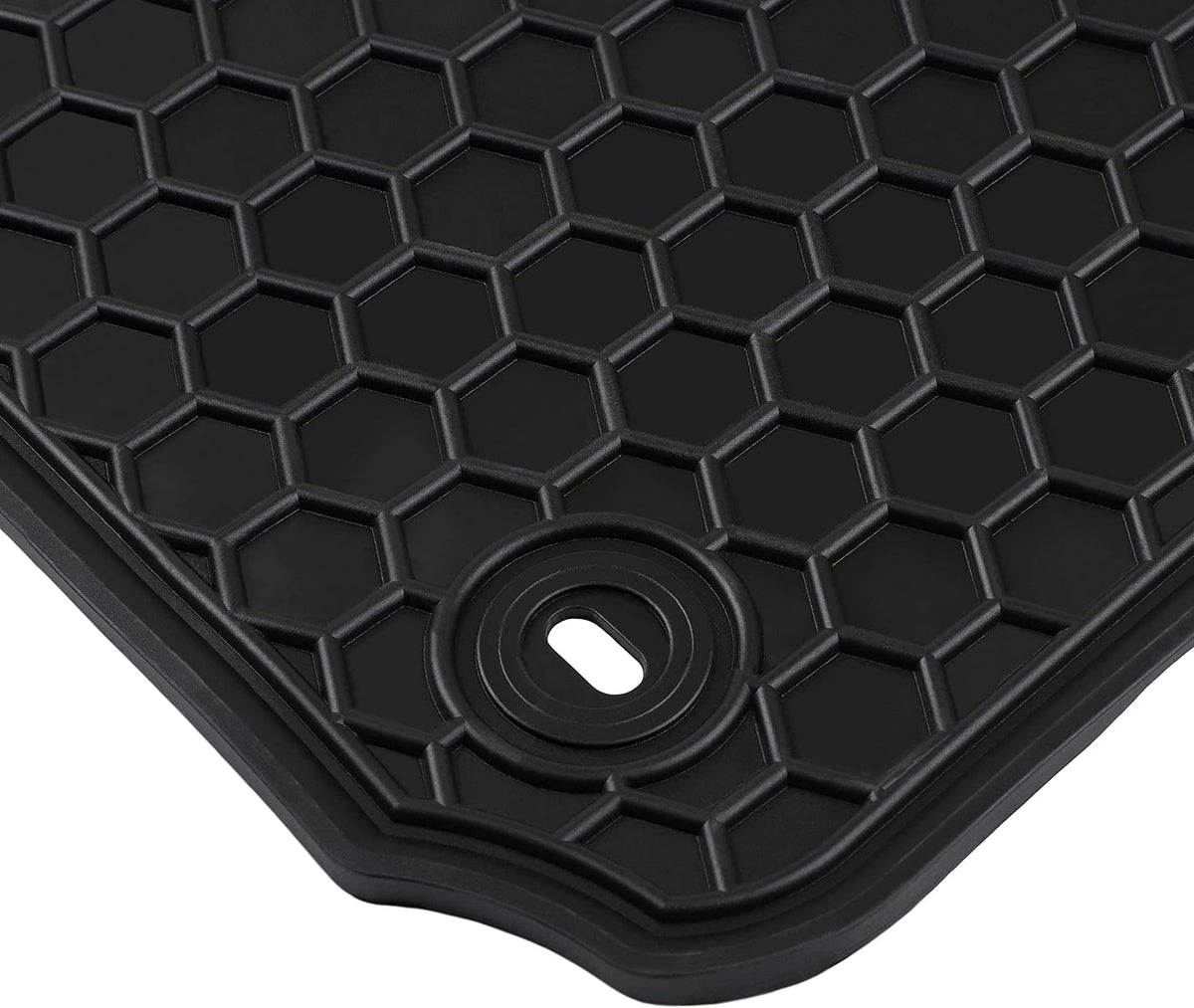 Rubber All Weather Floor Mats Set U493