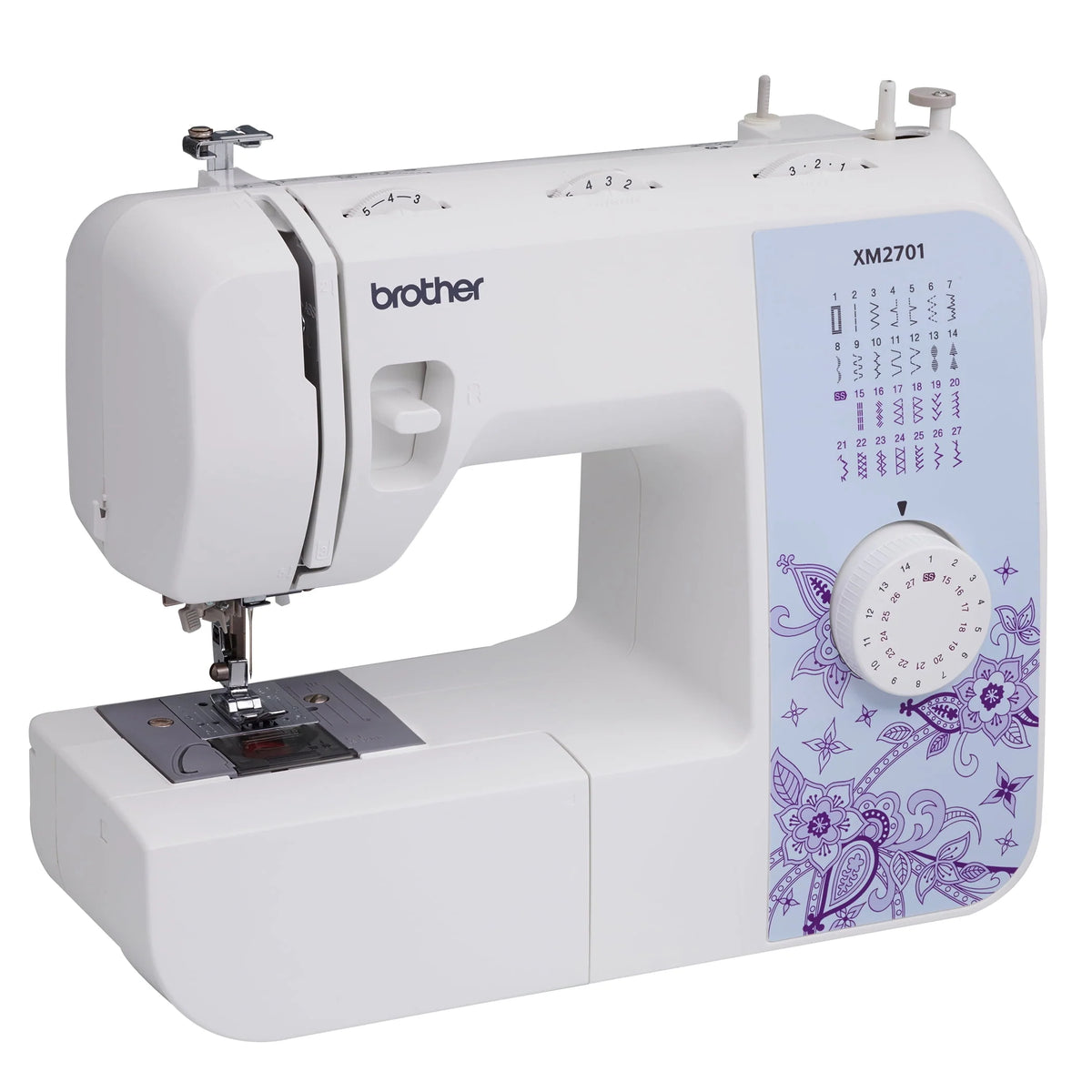 Portable Full-Featured Sewing Machine with 27 Stitches B661