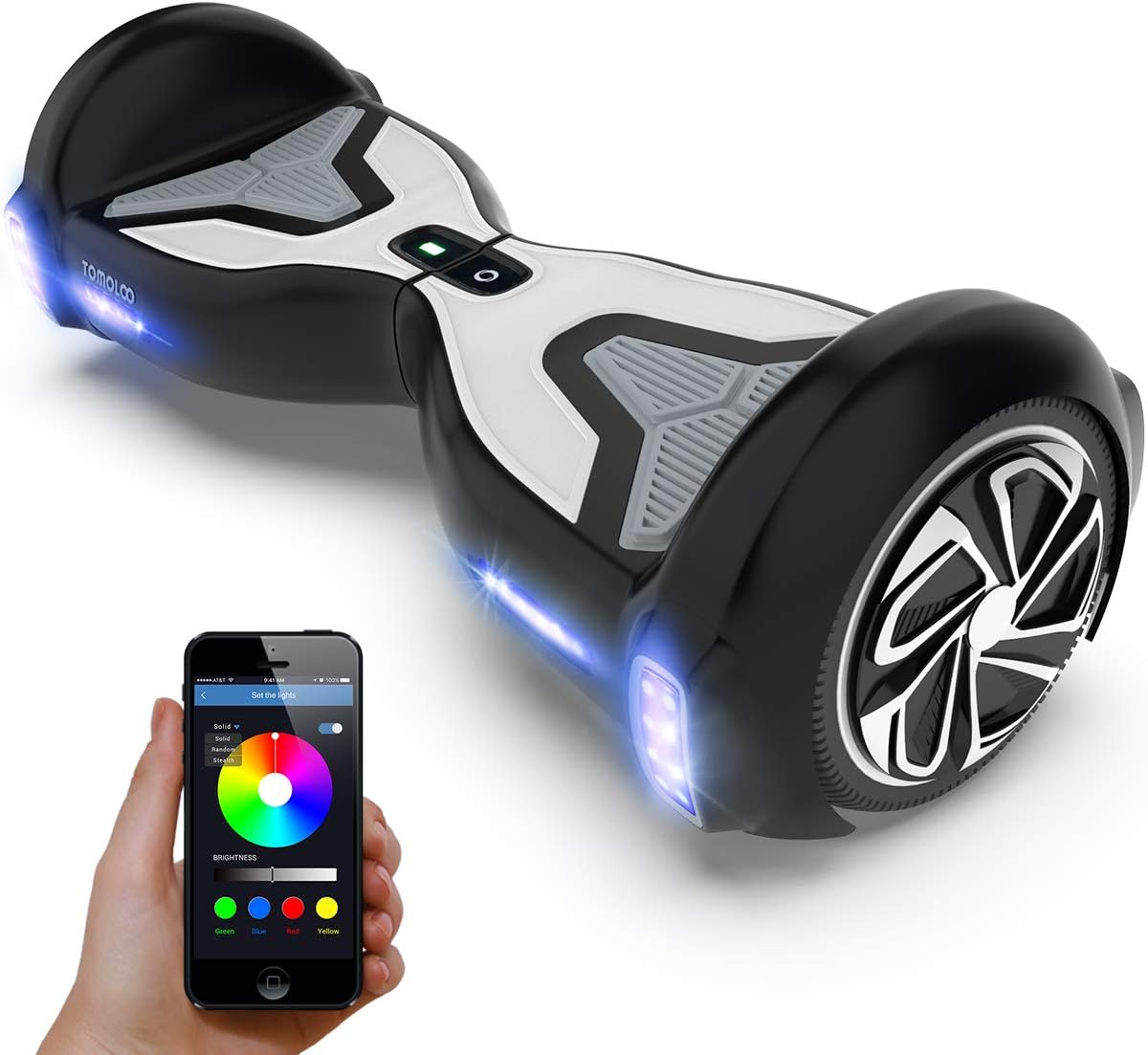6.5 Inch Two Wheel Hoverboard with Bluetooth and Lights K84334
