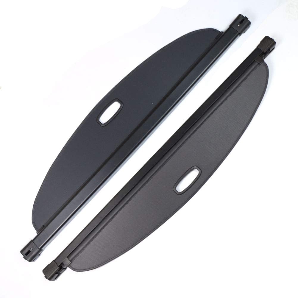 Black Retractable Car Cargo Cover Pack of 2 U54566