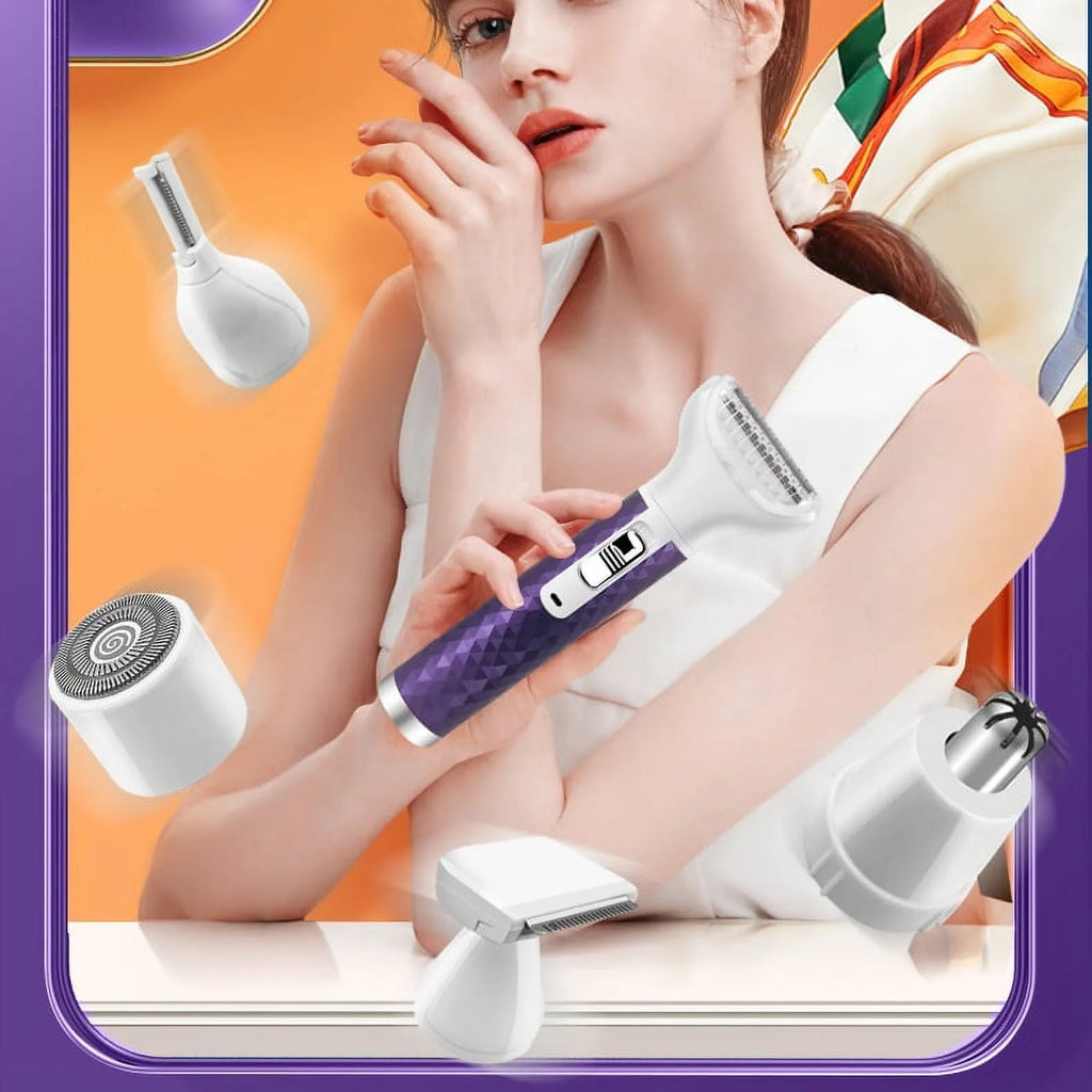 5 in 1 Cordless Wet & Dry Electric Razor Kit T567