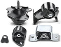 Engine Motor and Transmission Mount Kit Compatible with Honda CR-V 2002-2006 L4 2.4L Automatic Transmission 4 PCS D2556