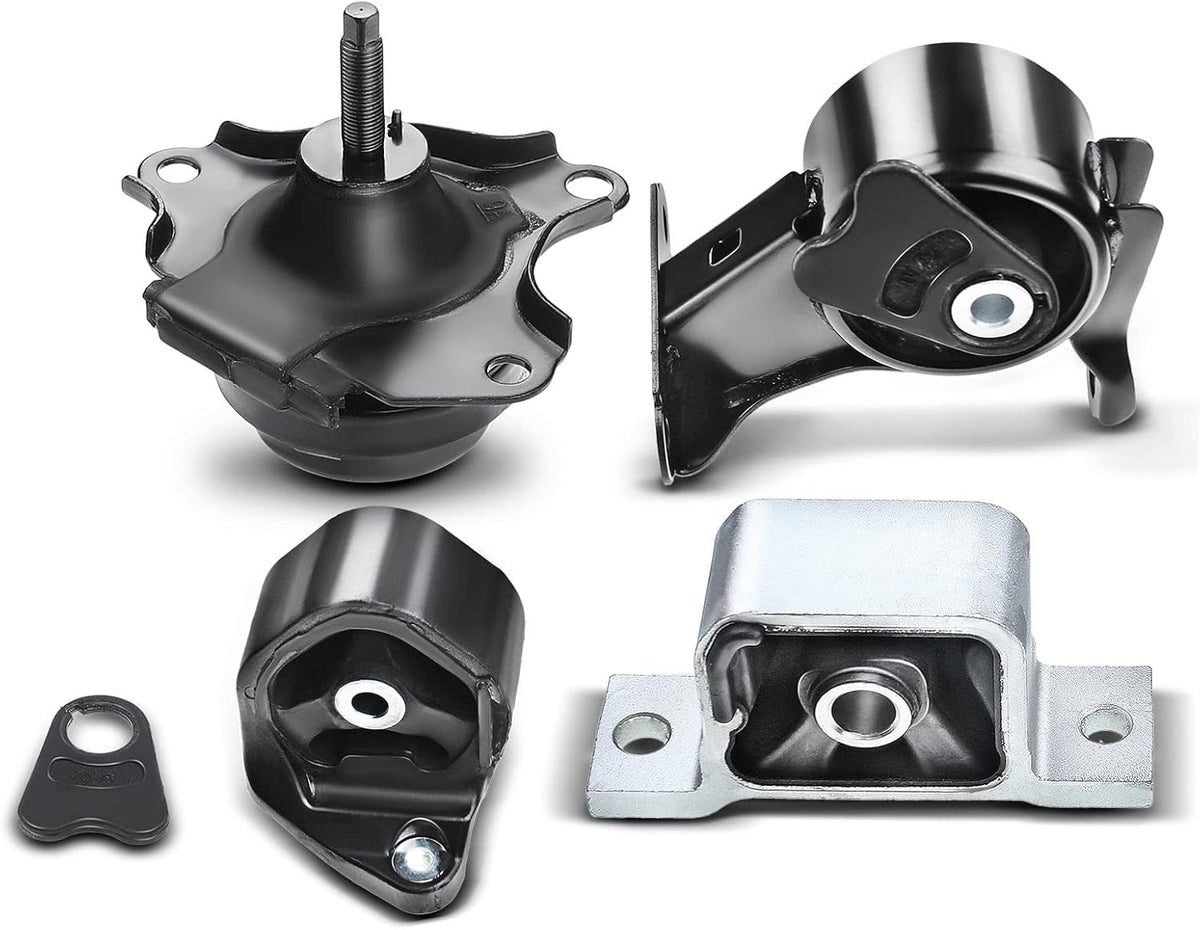 Engine Motor and Transmission Mount Kit Compatible with Honda CR-V 2002-2006 L4 2.4L Automatic Transmission 4 PCS D2556
