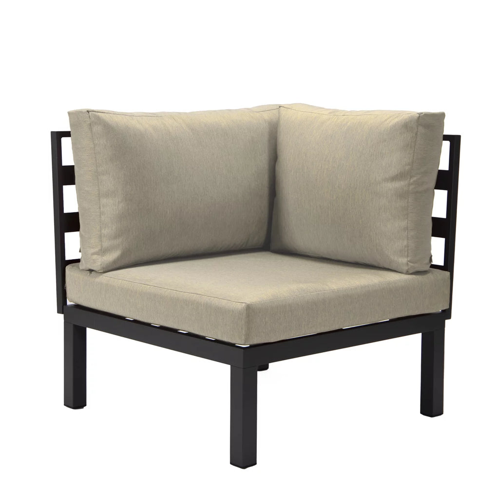 6-Piece Aluminum Patio Conversation Set With Cushions M45789