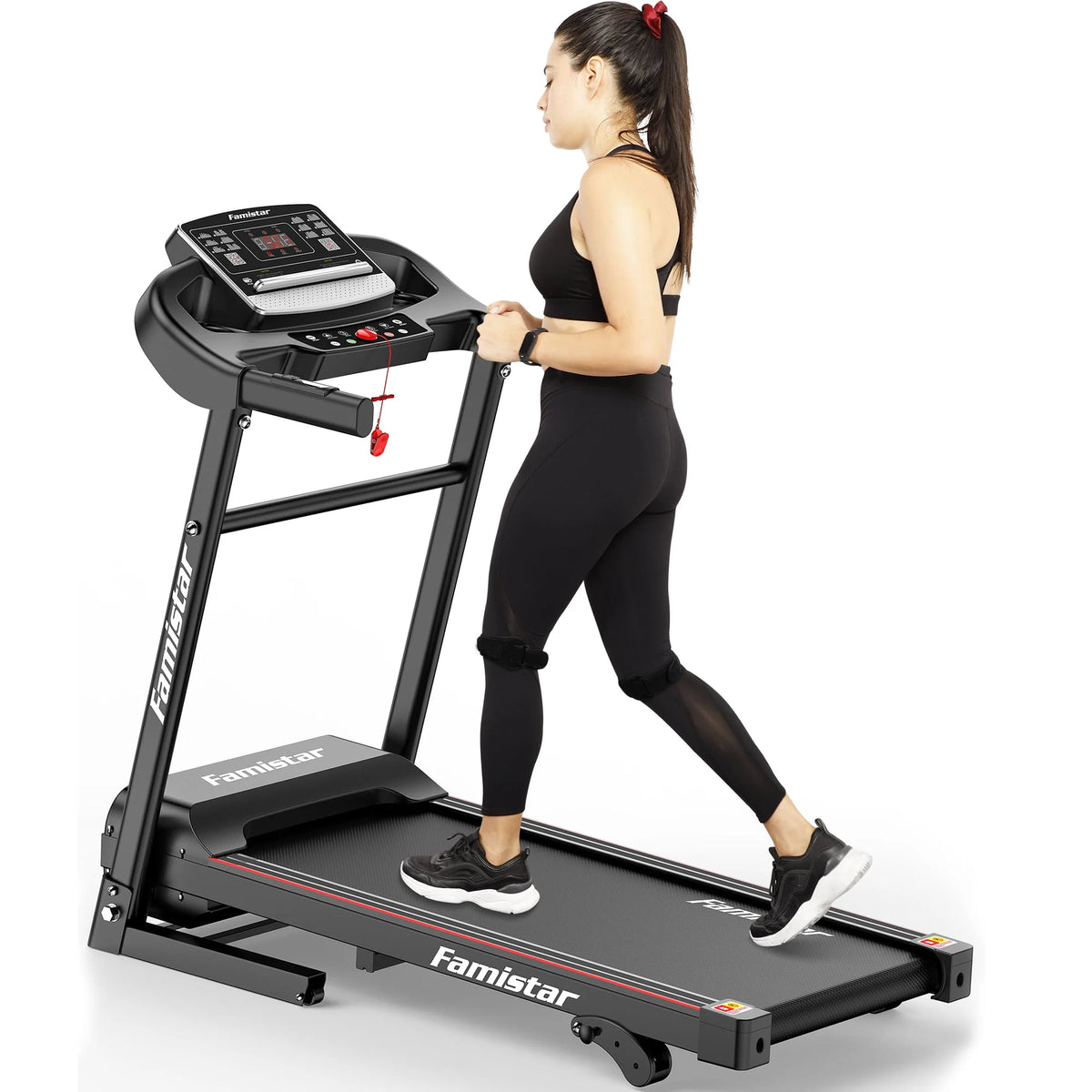 Portable Folding Treadmill with Incline P93962