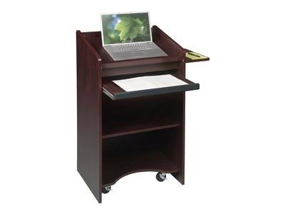 Mahogany Mobile Lectern K372586