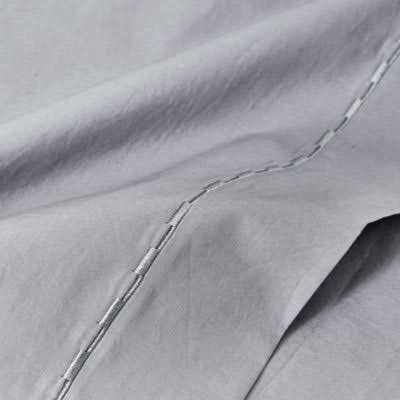White Washed Percale California King Sheet Set C834731