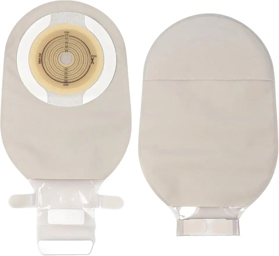 30 PCS Drainable Ostomy Pouches One-Piece Colostomy Bags V139542