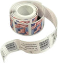 100 Roll US Flag Postage Stamps R4605