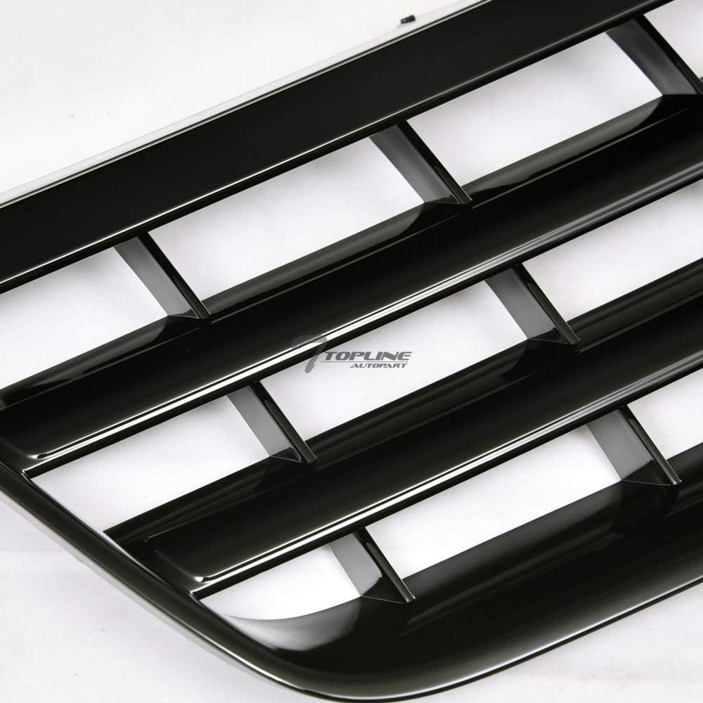 Glossy Black Front Grille Pack of 2 I44929