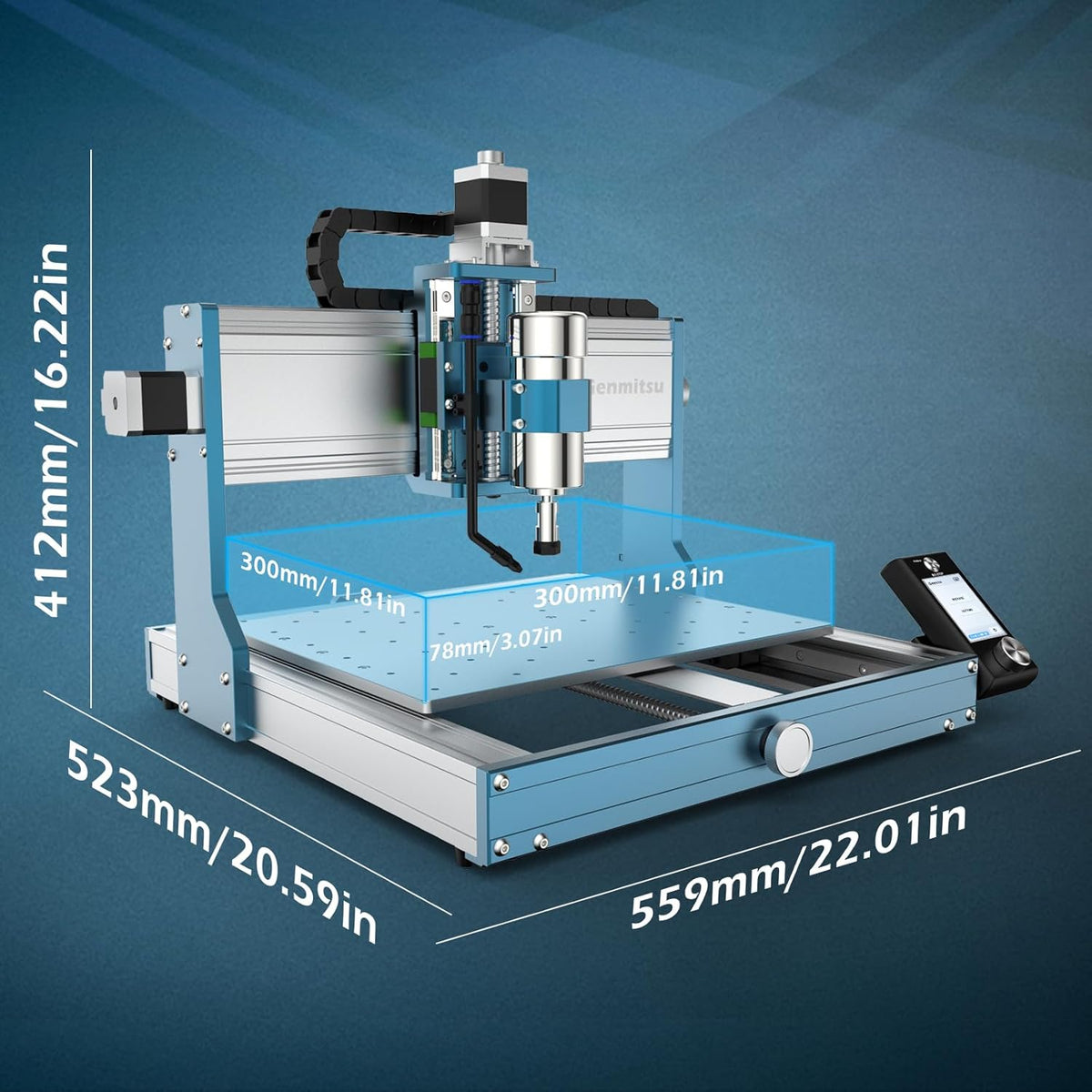CNC Router Machine with Linear Guide & Ball Screw Motion L3479