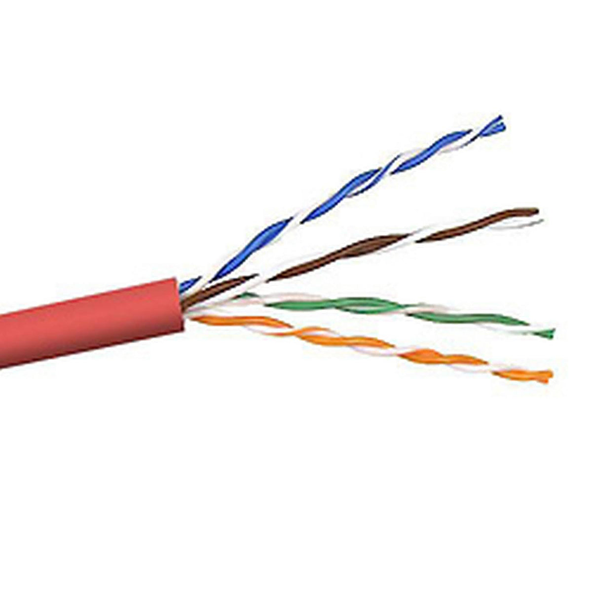 Cat. 6 UTP Bulk Cable 1000ft Red O164578