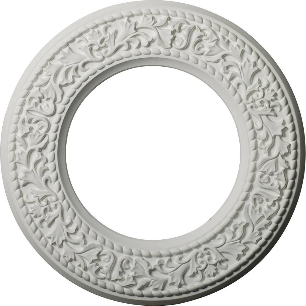 Blackthorn Ceiling Medallion Hand-Painted Polished Copper O577