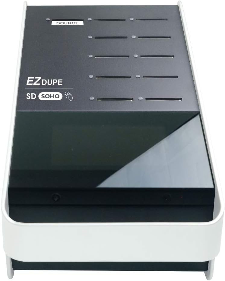 1 to 10 SD and Micro SD Card Duplicator with Touch Screen Q421