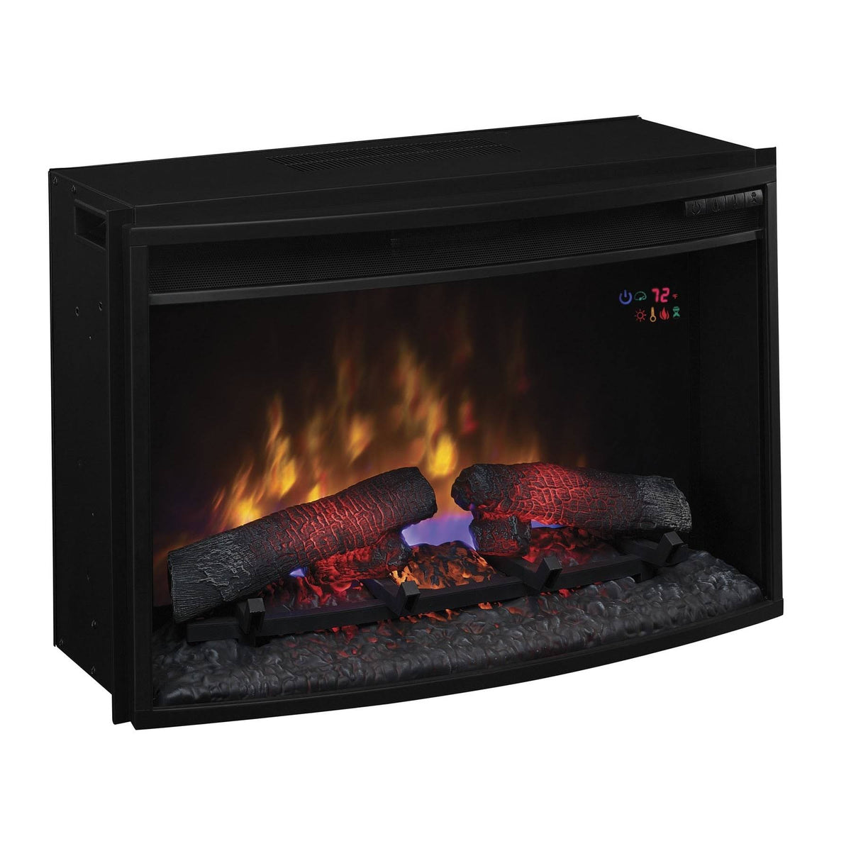 25x22 Curved Electric Fireplace Insert O145247