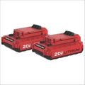 20 V Lithium-Ion Battery 2 Pack B2771