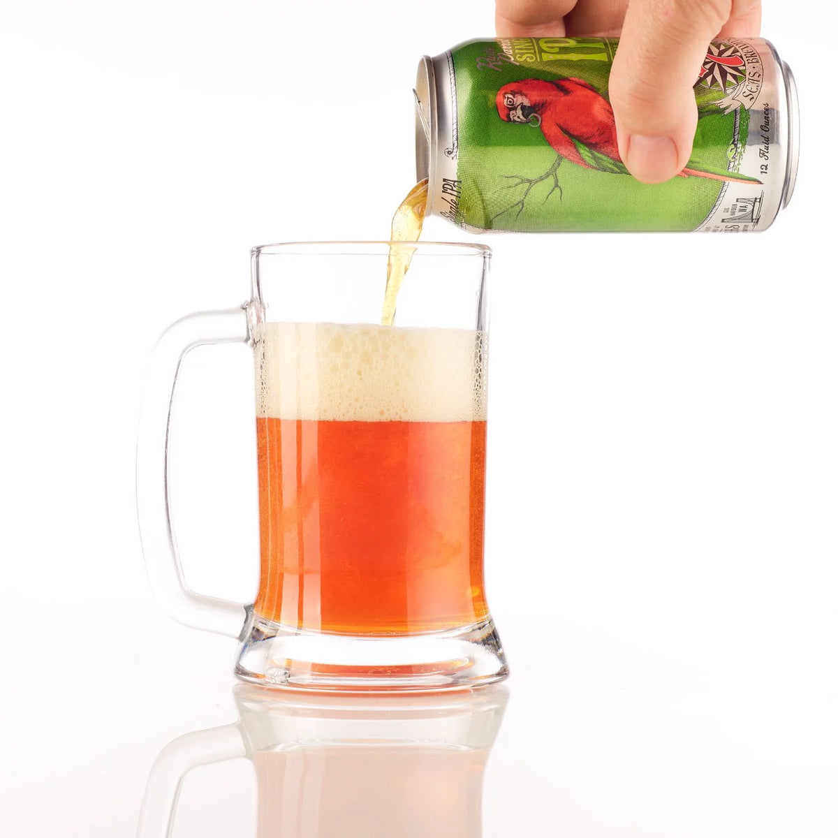 Glass Beer Mug Set of 2 V17693