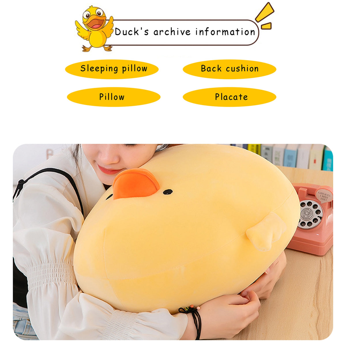 Duck Pillow Toy P950753