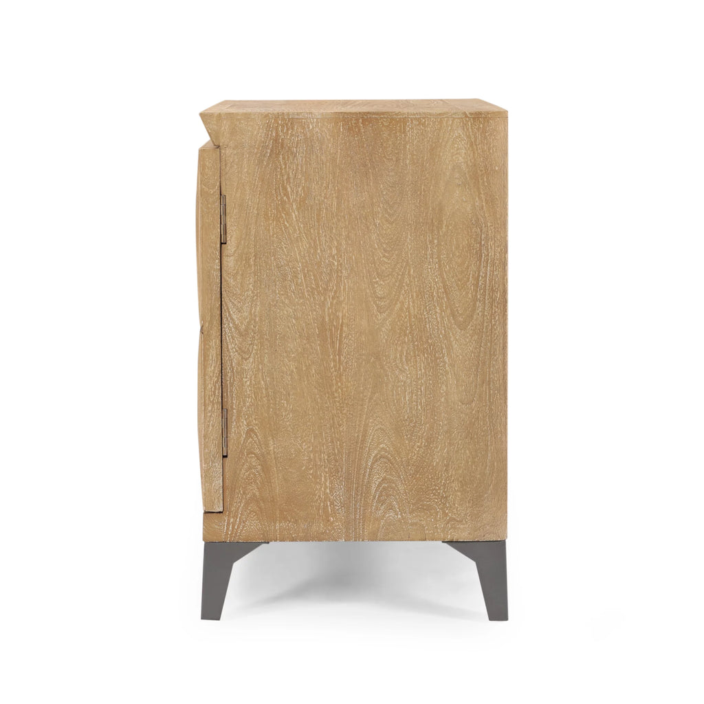 Handcrafted Mango Wood Cabinet Q89825