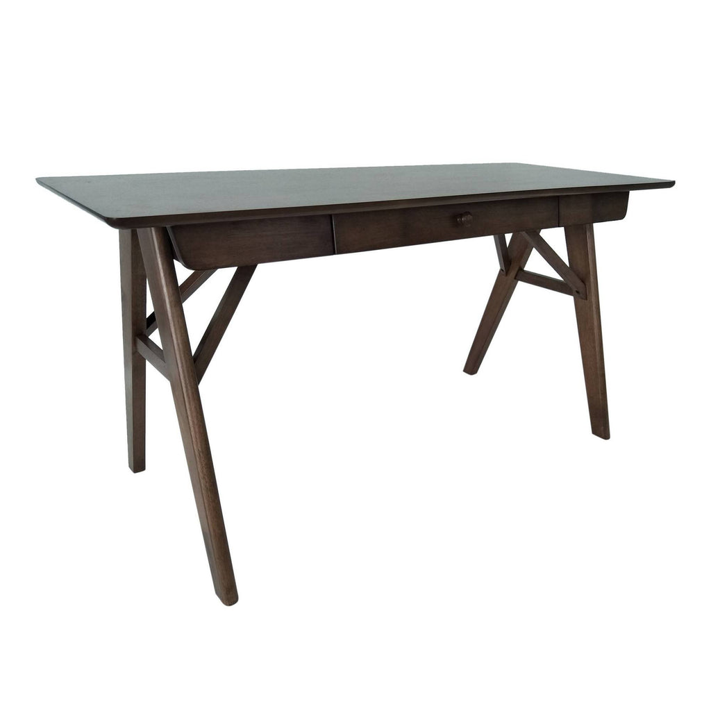 Modern Faux Wood Desk with Veneer D8024