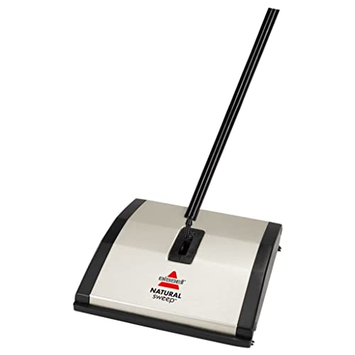Natural Sweep Carpet and Floor Sweeper with Dual Brush Rotating System, 4.2 lb. A539320