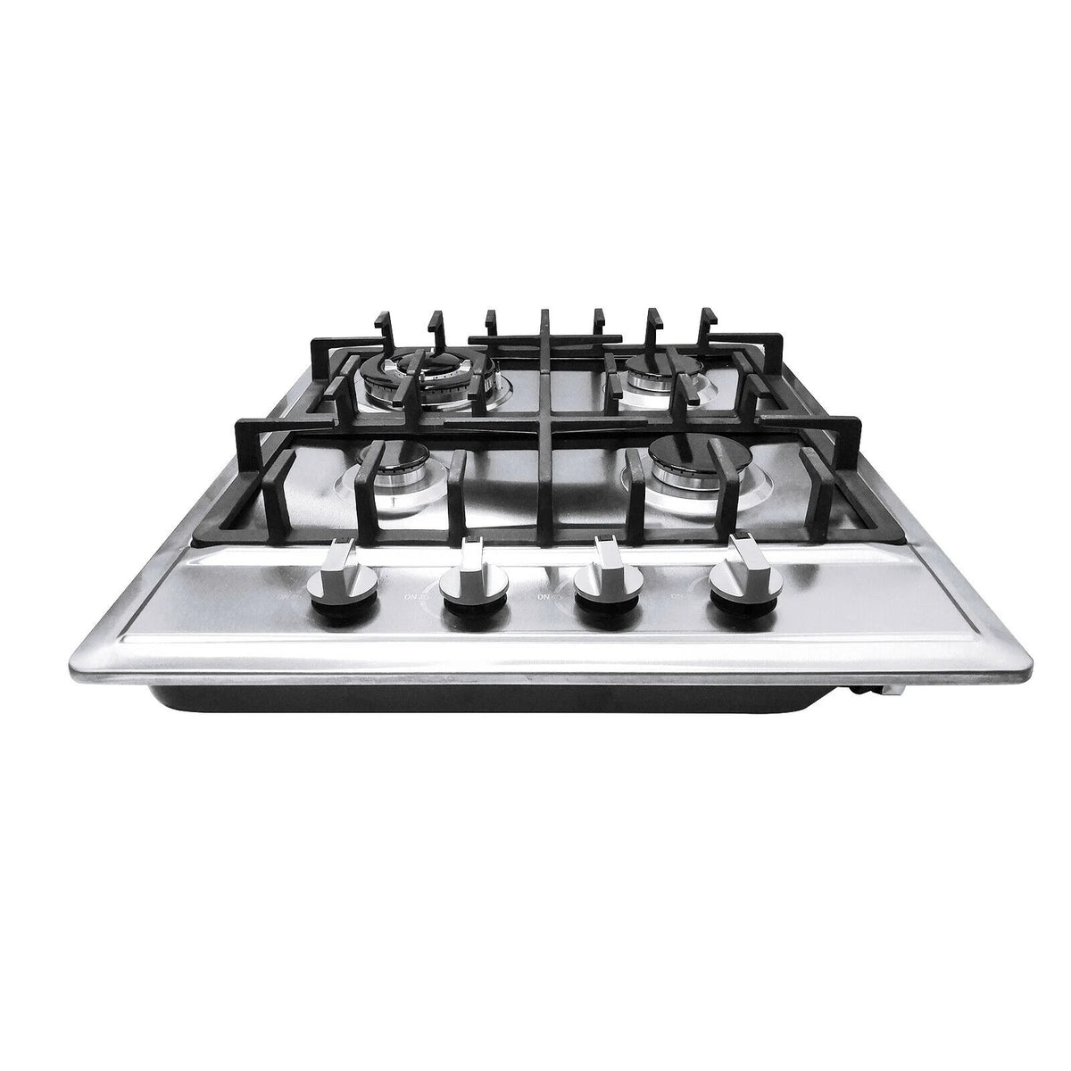 Stainless Steel 4-Burner Built-In Gas Cooktop F500