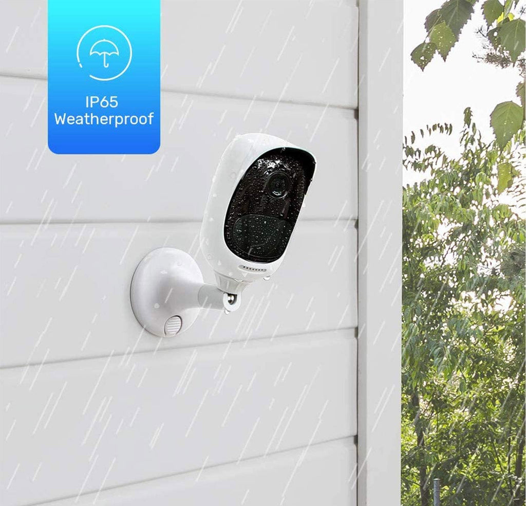 Wireless Rechargeable Battery 1080P Security Camera System A48562