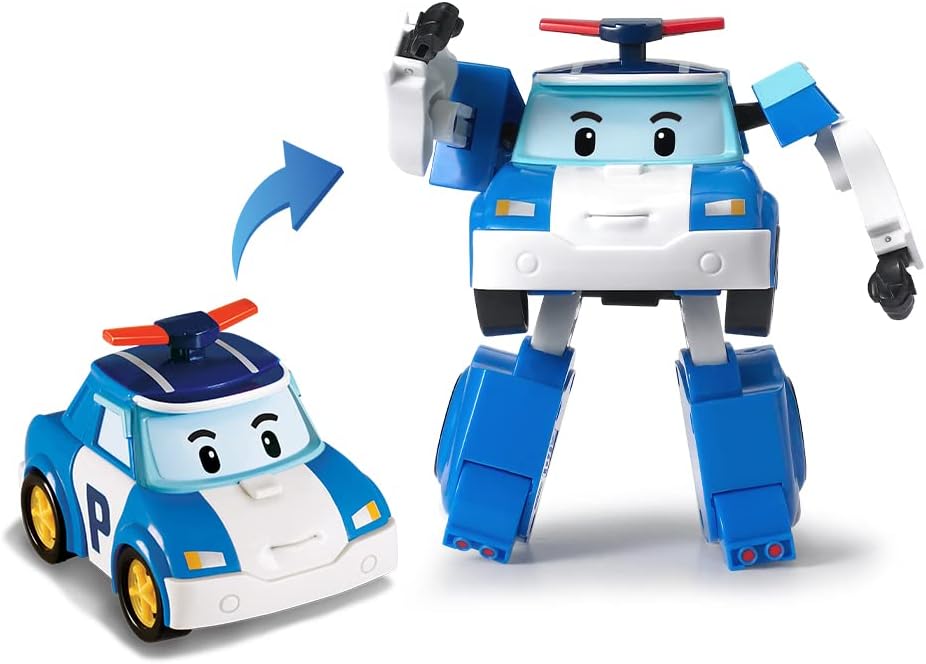 4 Pack Transforming Robot Action Toy Figure G307994