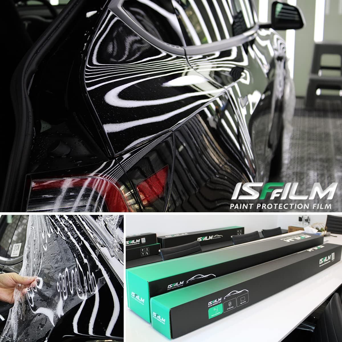 Paint Protection Film Vinyl Wrap Film Glossy PPF TPU Clear Bra J9814