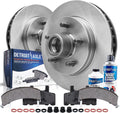 2WD Front Disc Rotors and Brake Pads 6pc Set Q872176