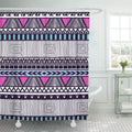 Southwest American Aztec Geometric Shower Curtain 66x72 inch E516