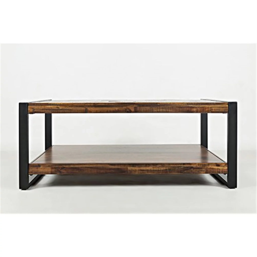 Distressed Acacia Coffee Table X786035