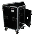 16U Rack x 10U Top Mixer DJ Combo Flight Case Z565
