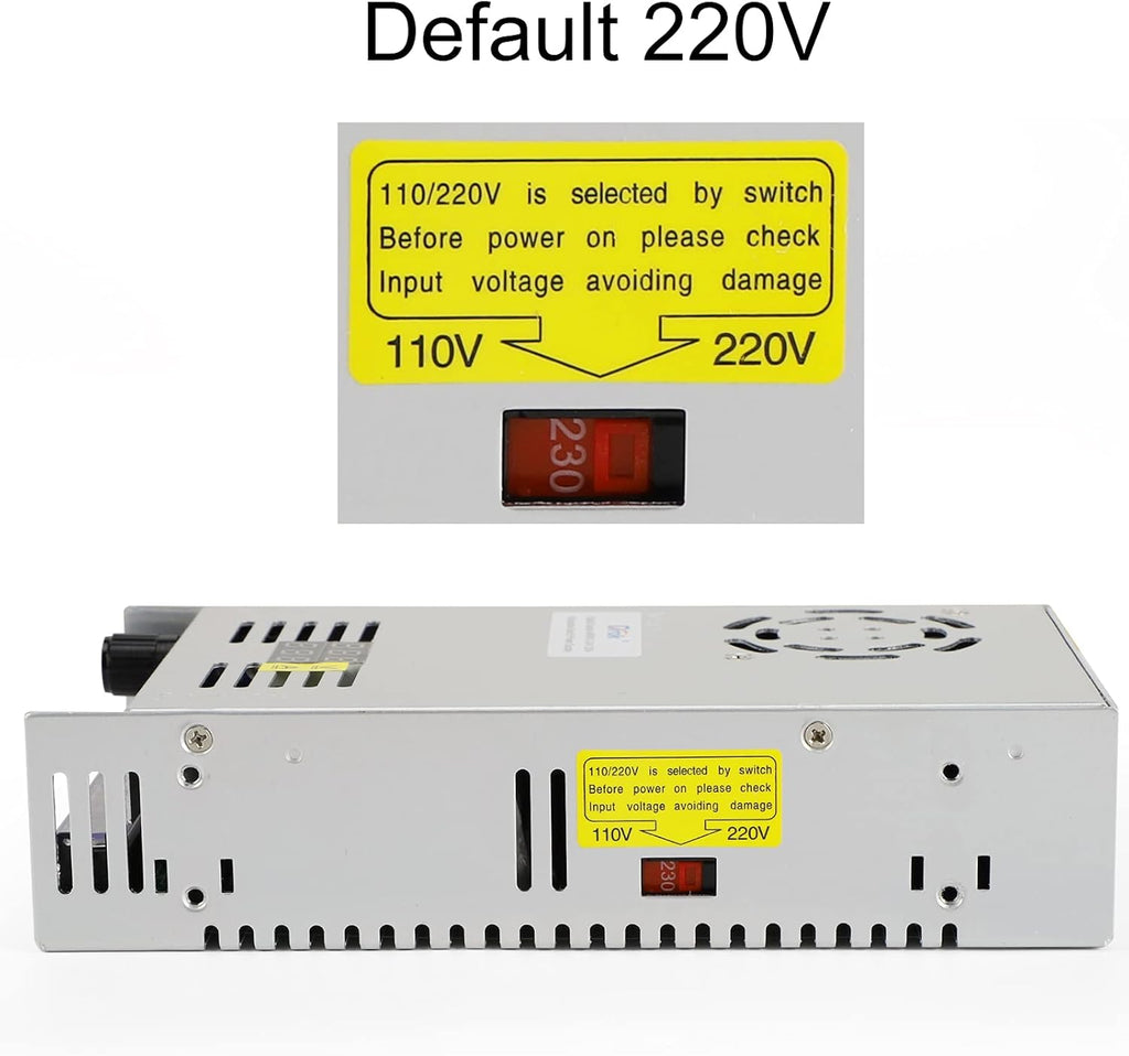 24V 20A 480W Buck Converter Dual Display Variable Adjustable Regulated Switching Voltage Transformer X169988
