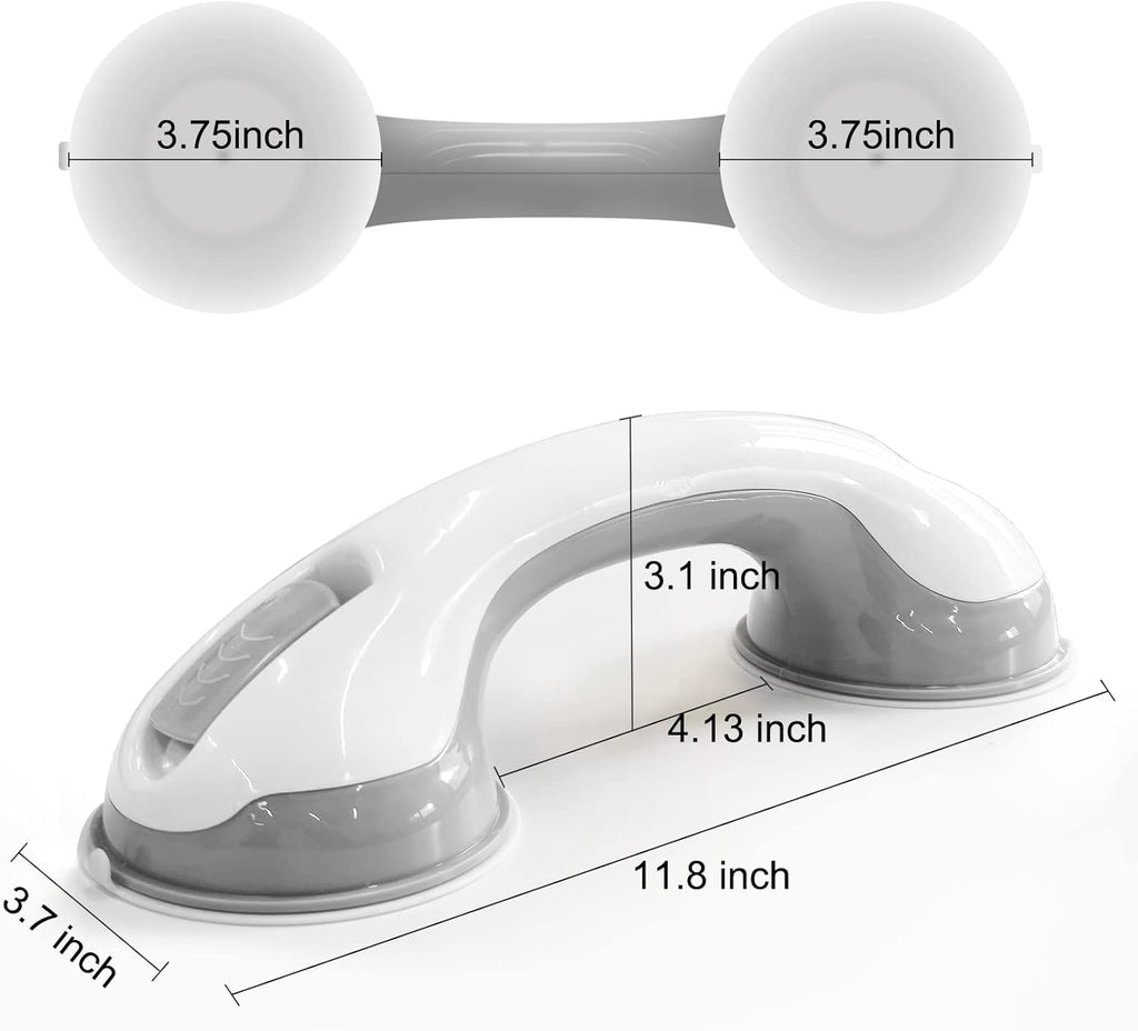 12” 2-Grab Bars with Suction Cups O635