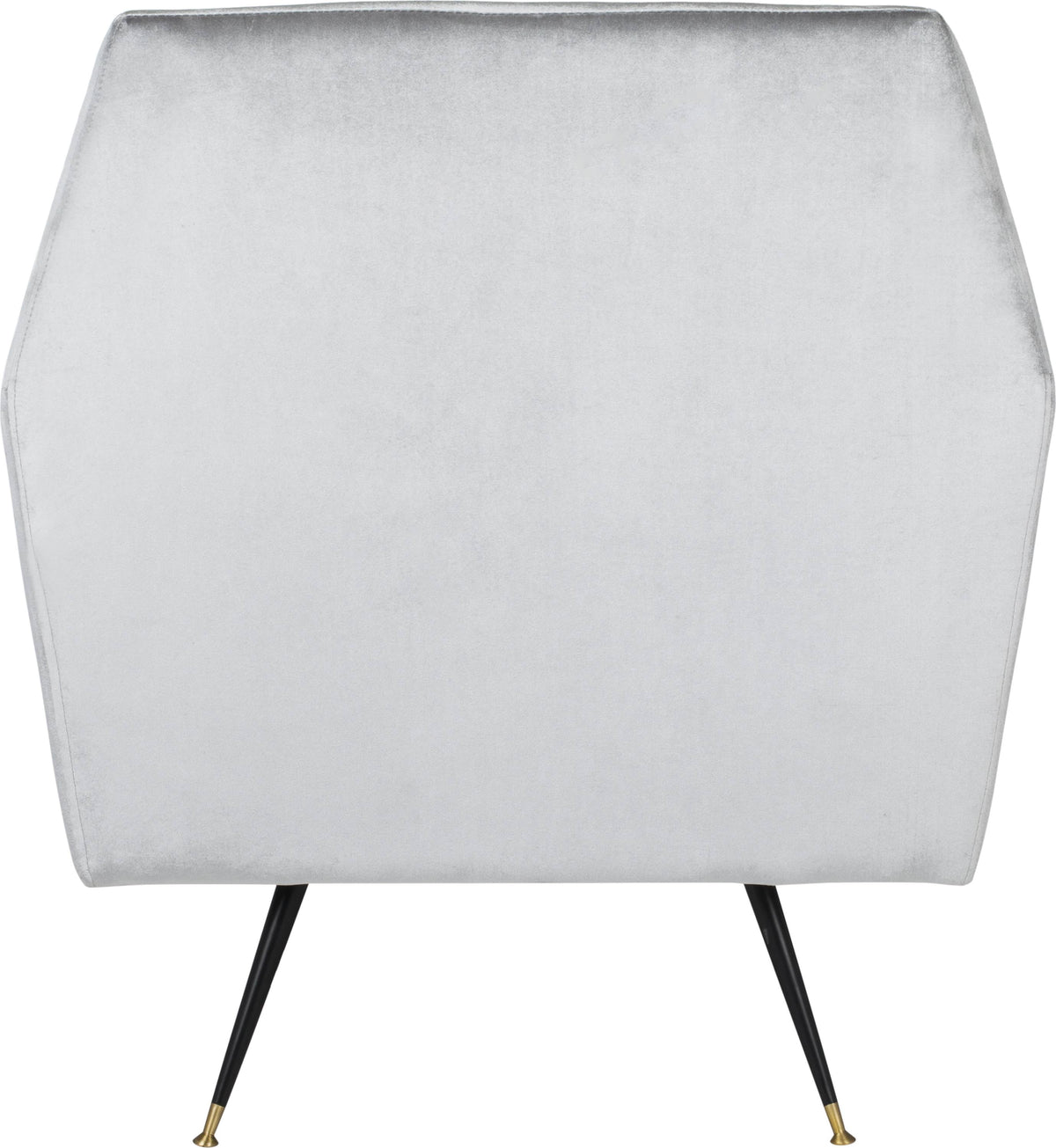 Light Grey Velvet Accent Chair I57016