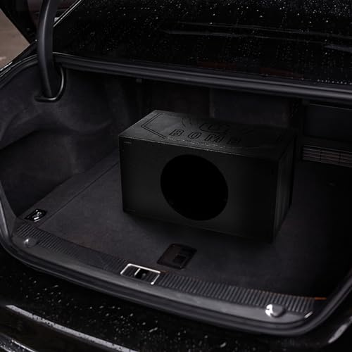 15 Inch Ported Car Subwoofer Sub Box Enclosure with Black Finish P573