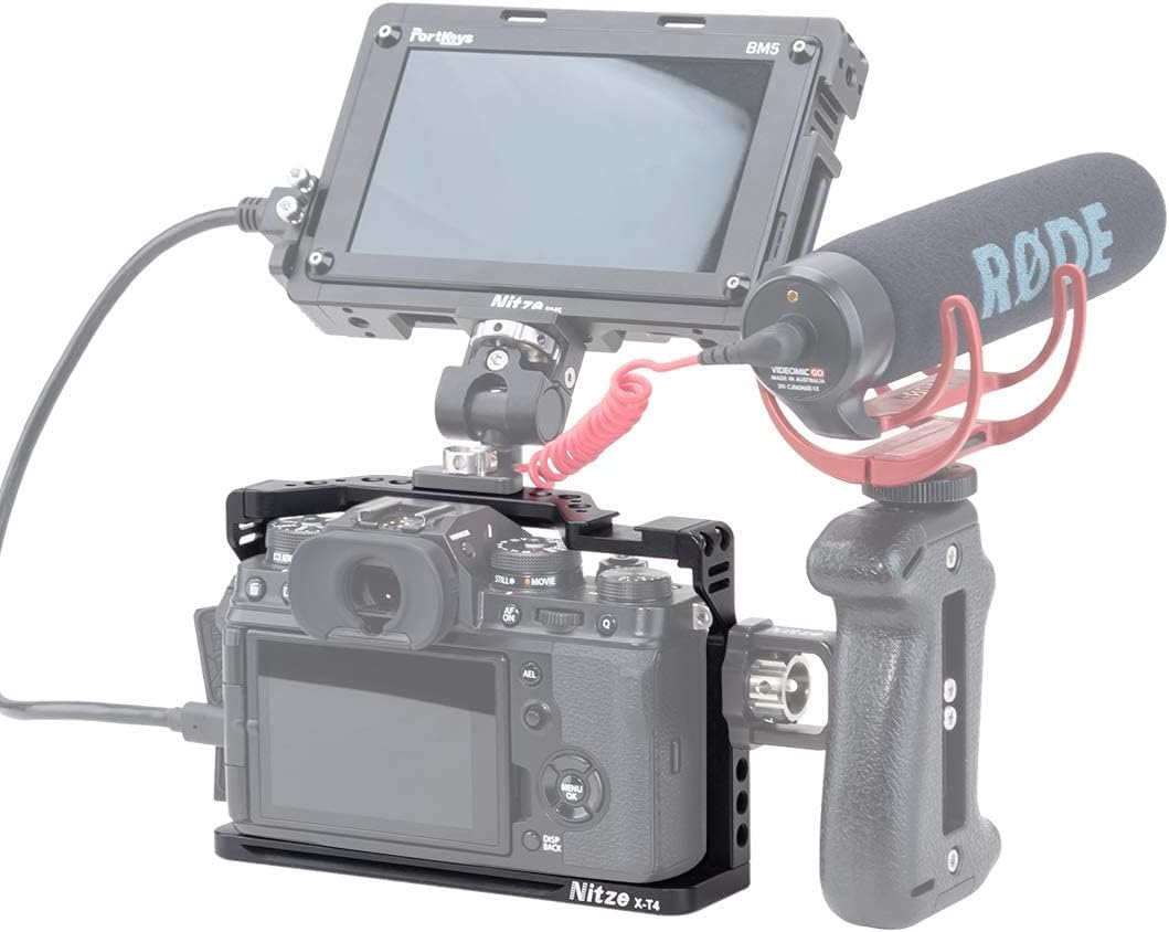 Camera Cage with Arca Swiss QR Plate and NATO Rail V665516