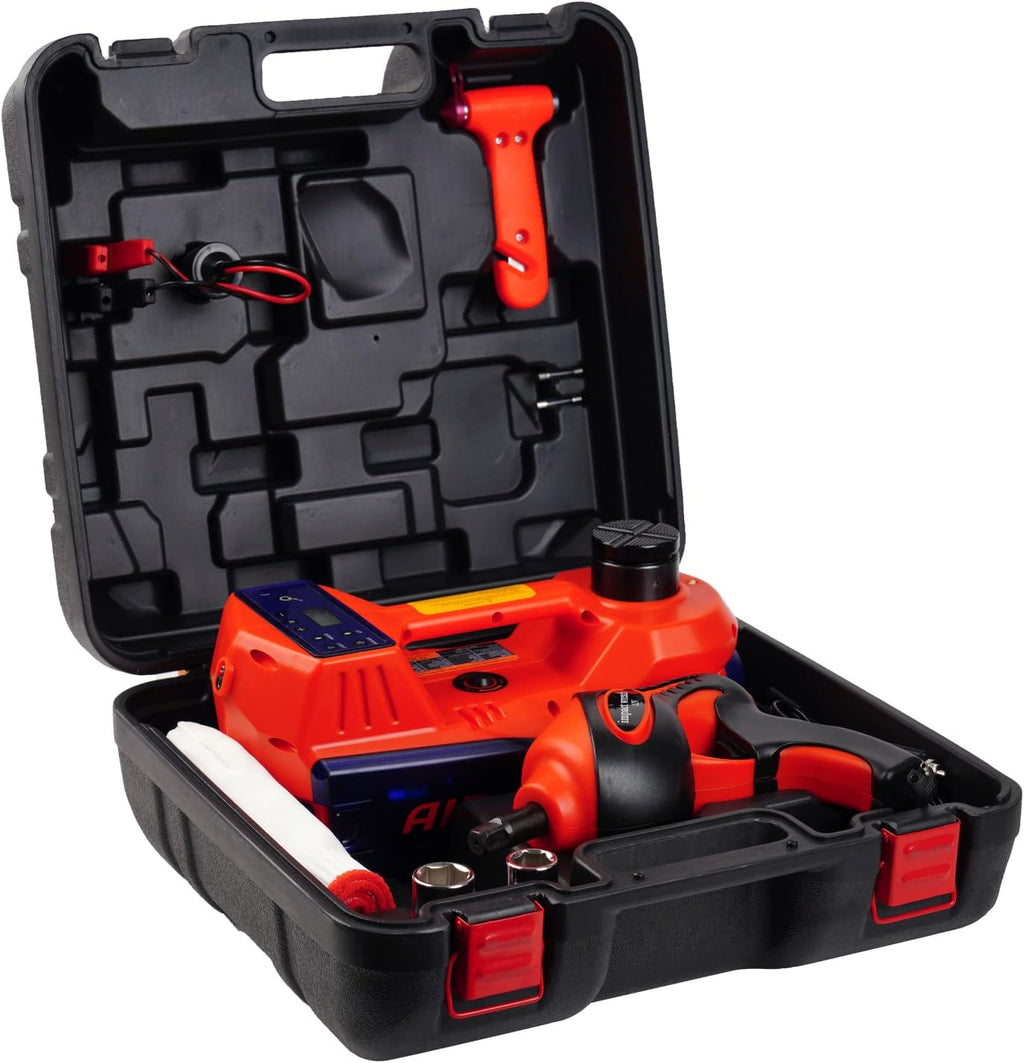 Electric Hydraulic 5 Ton Car Floor Jack with Impact Wrench B997183
