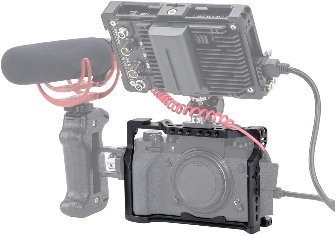 Camera Cage with Arca Swiss QR Plate and NATO Rail V665516