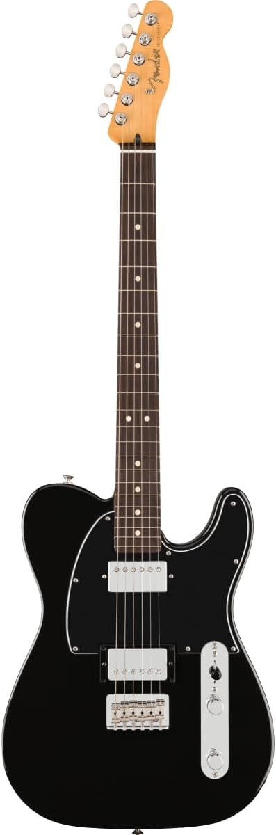 Black Electric Guitar with Rosewood Fingerboard D5103