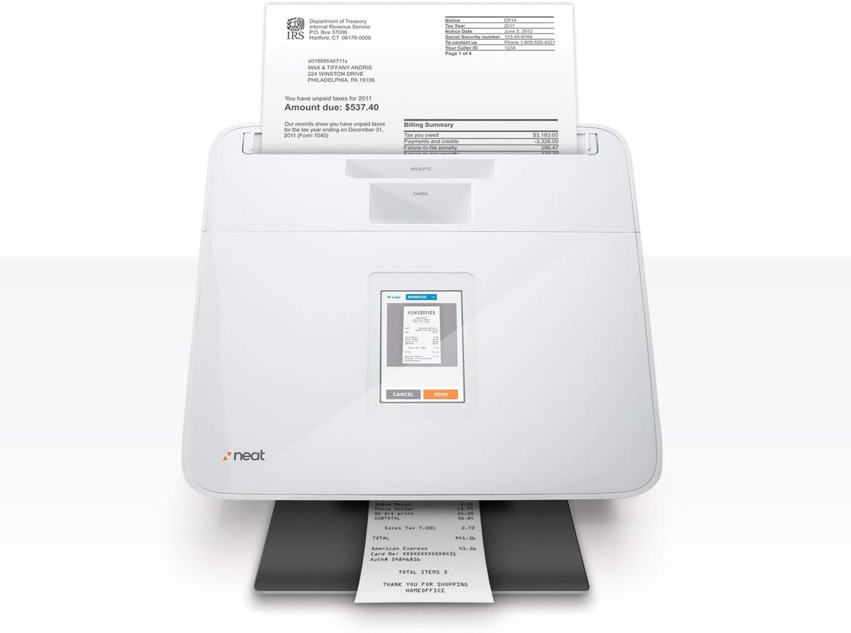NeatConnect Scanner and Digital Filing System P7056