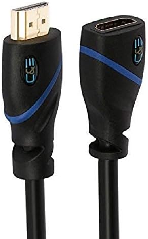 60ft High Speed HDMI Cable Male to Male with Ethernet Black Z901