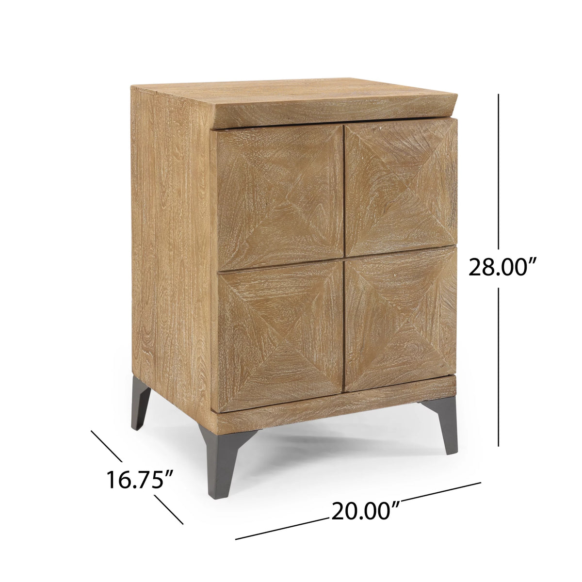 Handcrafted Mango Wood Cabinet Q89825
