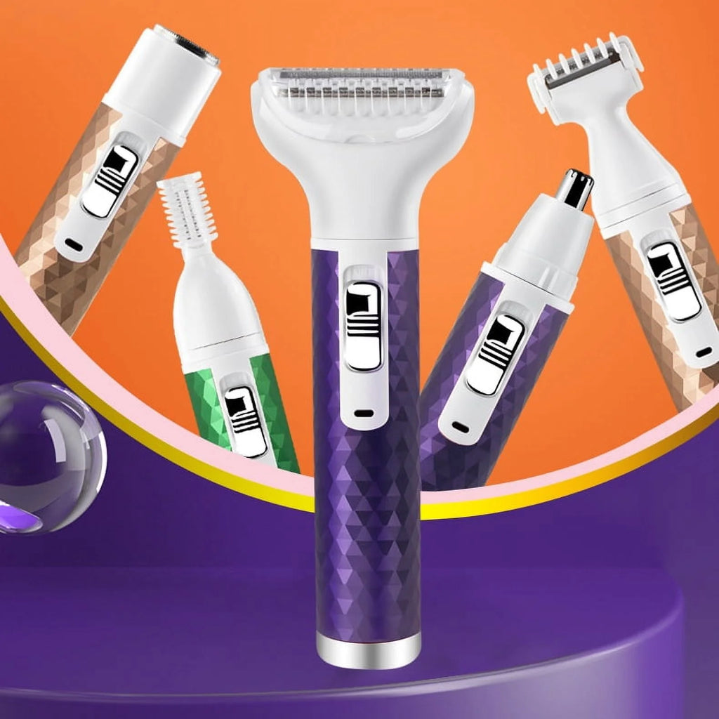 5 in 1 Cordless Wet & Dry Electric Razor Kit T567