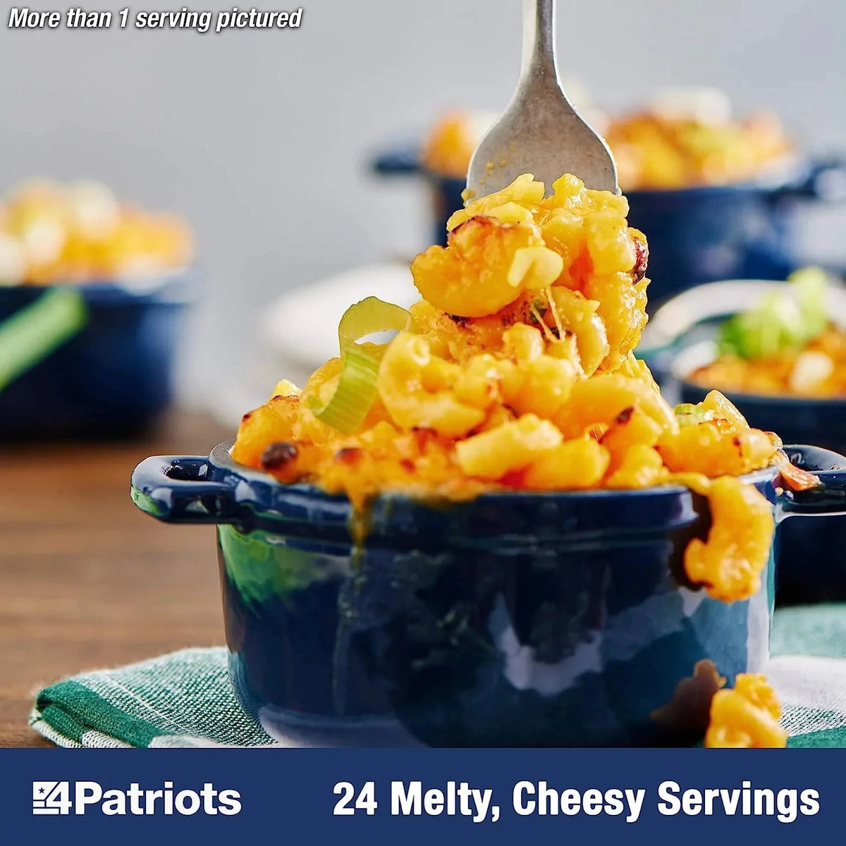 Mac & Cheese 6 Pouches 24 Servings Q20851