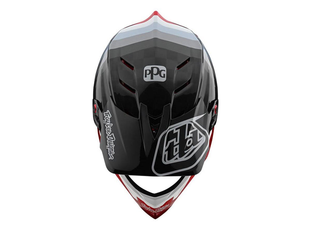 XL D4 Carbon Helmet Black/Red I37511