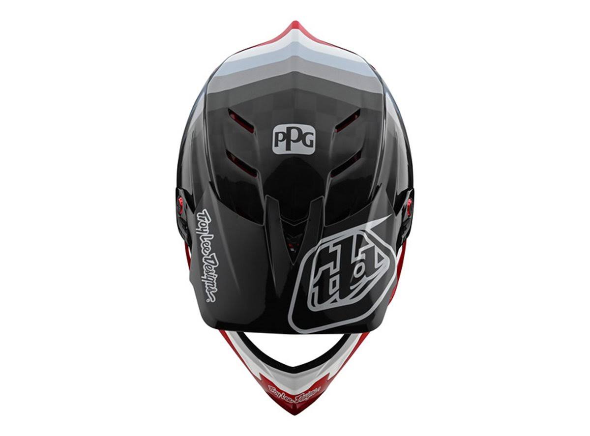 XL D4 Carbon Helmet Black/Red I37511
